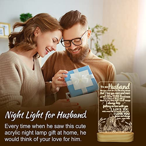 3D Night light for Husband
